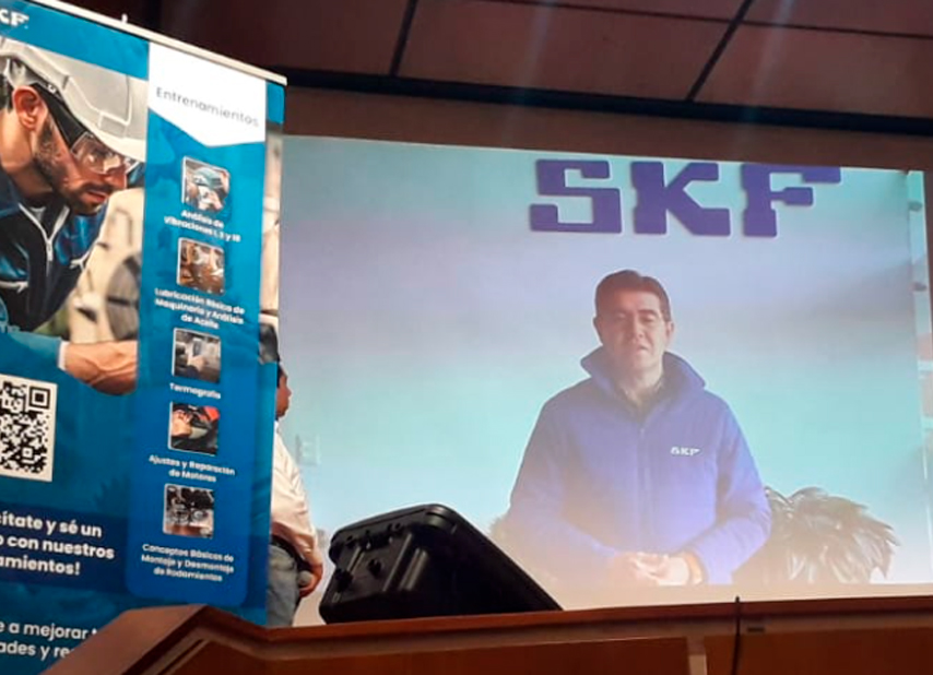 La Universidad Santo Tomás certifica a su equipo en entrenamiento lubricación y mantenimiento de maquinaría con SKF