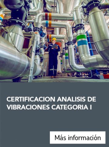 Certificación análisis de vibraciones categoría I