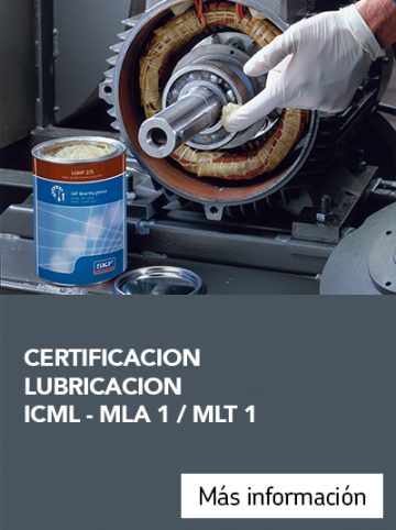 Certificación lubricación ICML - MLA 1 / MLT 1