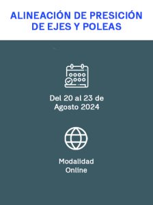 Alineación de precisión de ejes y poleas