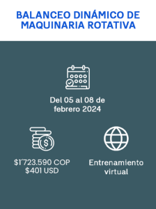 Balanceo dinámico de maquinaria rotativa