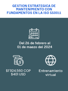 Gestión Estratégica de mantenimiento con fundamentos en la ISO 55000