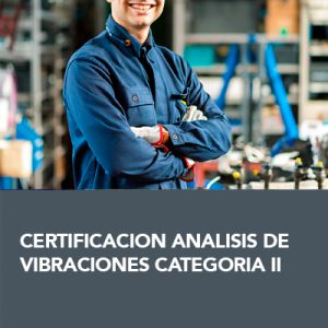 Certificación análisis de vibraciones categoría II (ISO 18436)