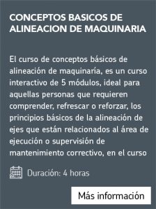 Conceptos básicos de alineación de maquinaria