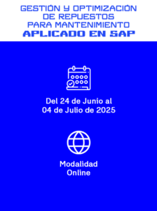 Gestión y optimización de repuestos para mantenimiento aplicado en SAP