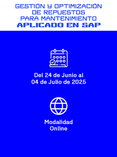 Gestión y optimización de repuestos para mantenimiento aplicado en SAP